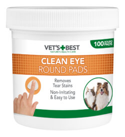 Vet’s Best Clean Eye Round Pads